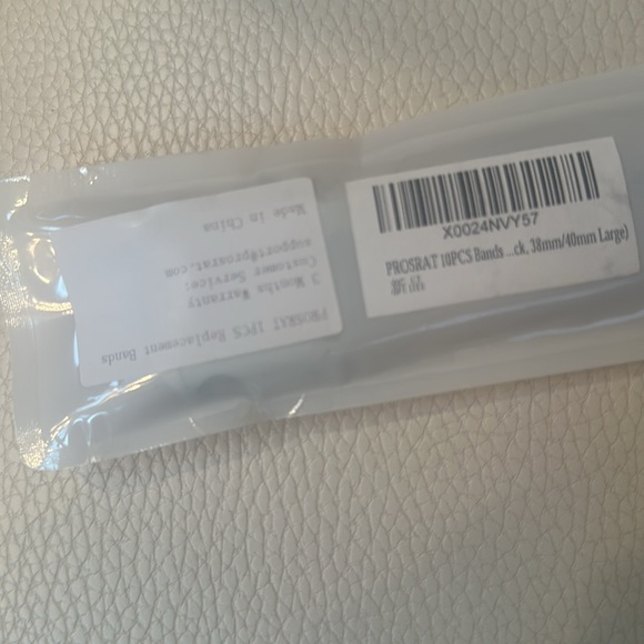 NWT Apple Watch Band Purple Band Silver Casing for Watch Face fits 38mm/40 mm - Picture 3 of 5